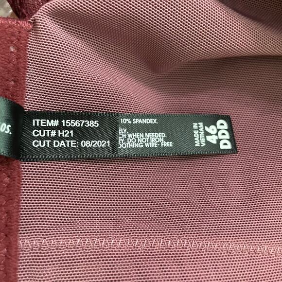 Torrid NWT Lightly Lined Everyday Wire-Free Bra Red 360° Back Smoothing 46DDD - Picture 10 of 11